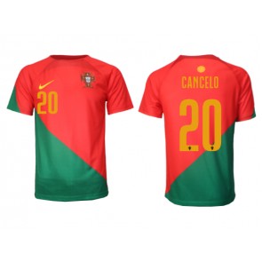 Portugal Joao Cancelo #20 Replika Hjemmebanetrøje VM 2022 Kortærmet